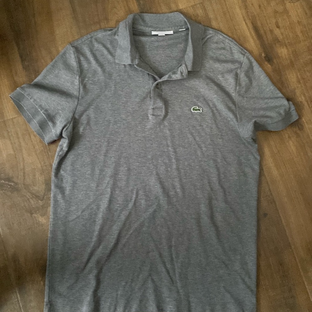 Lacoste grey shirt